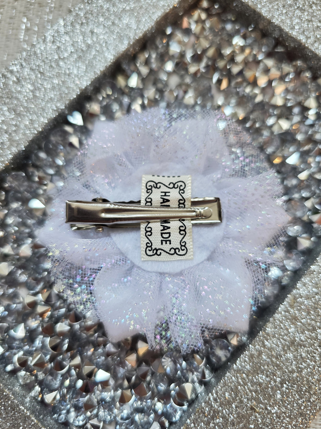 Crystal Blossom Haarschleife