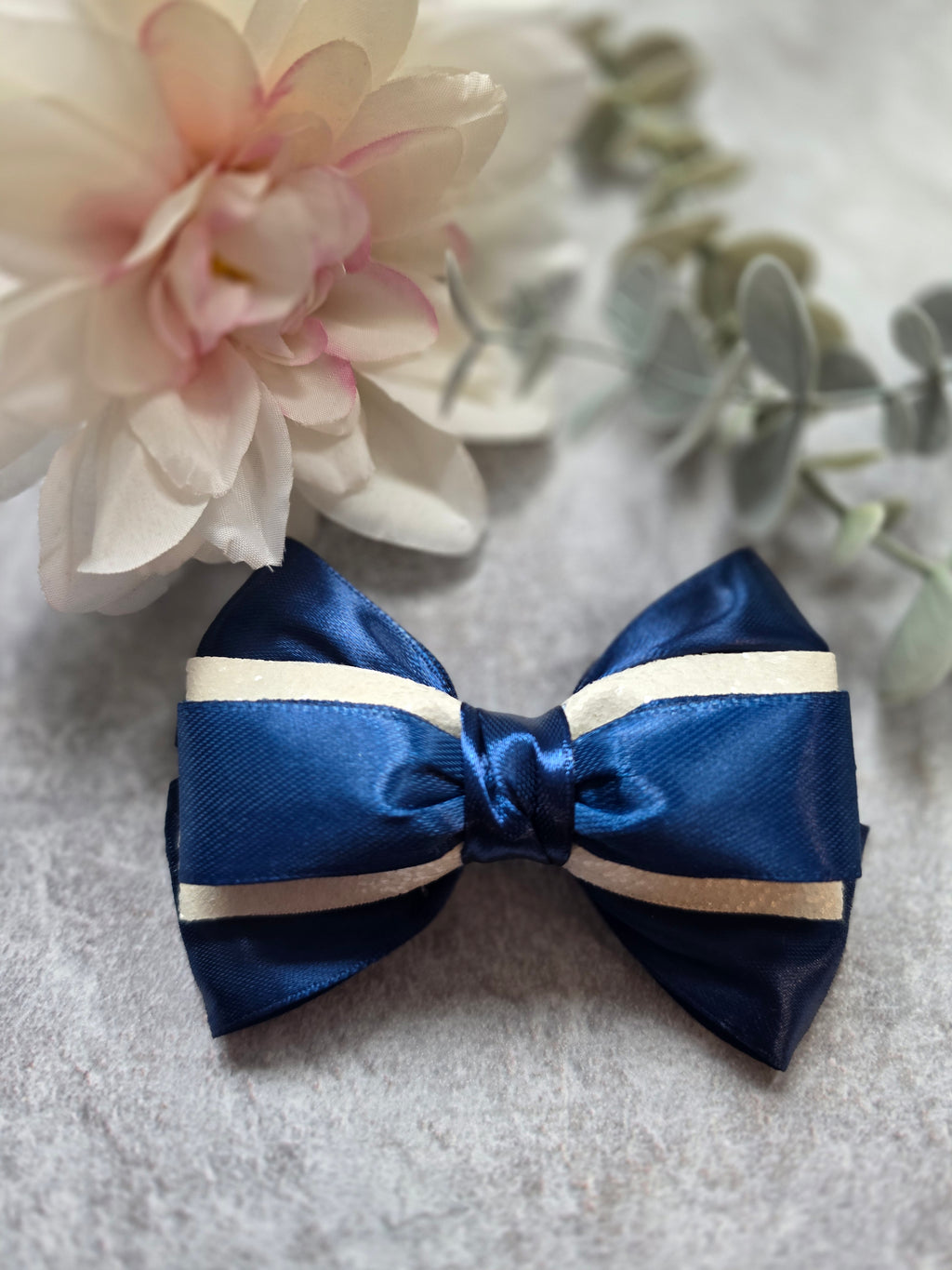 Mitternachtsglanz Haarschleife