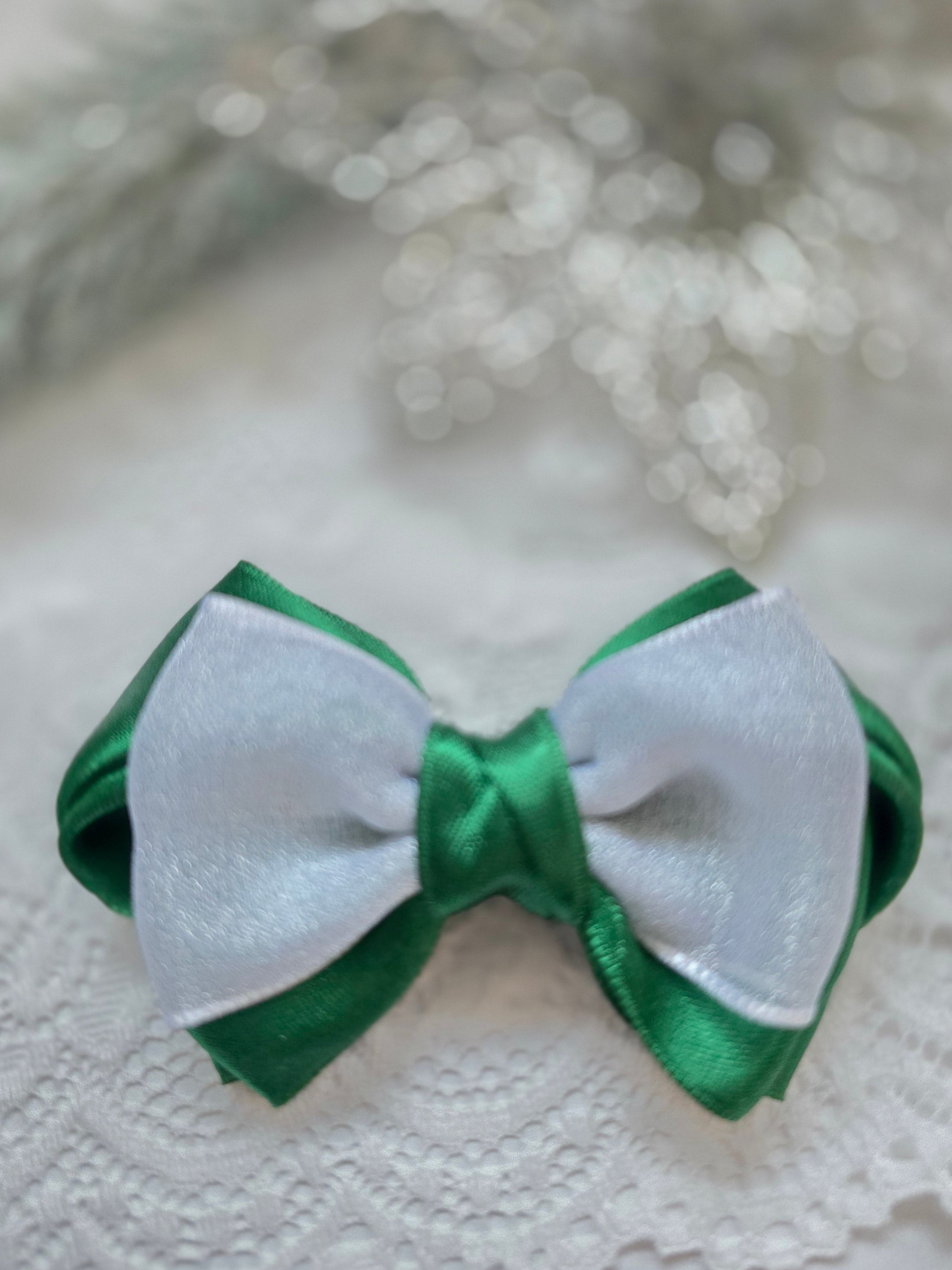 Winterwald Glanz Haarschleife