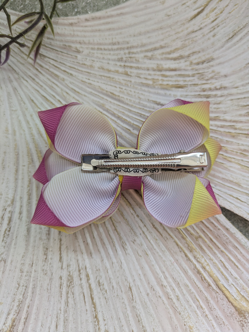 Sunset Blossom Haarschleife