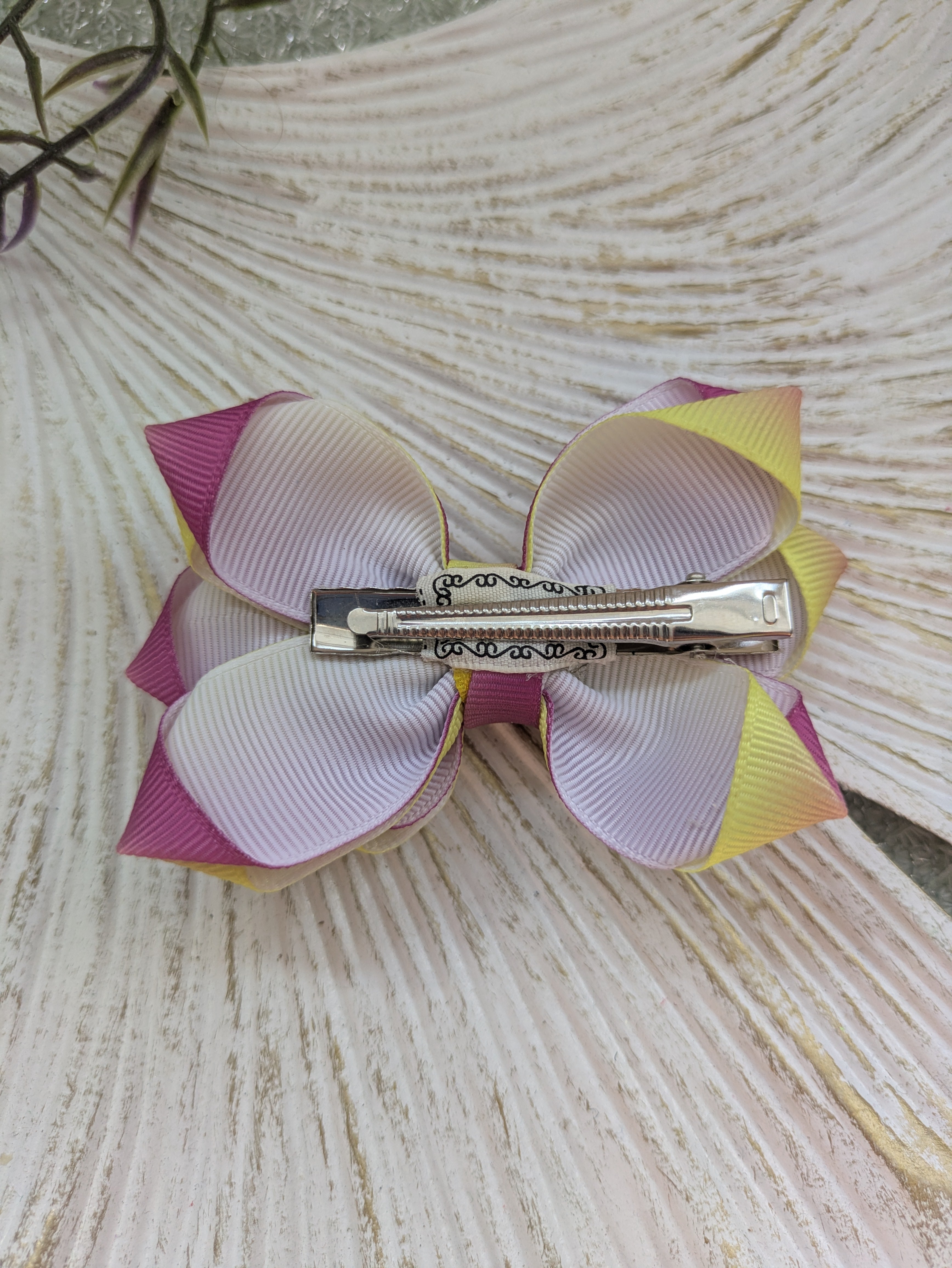 Sunset Blossom Haarschleife