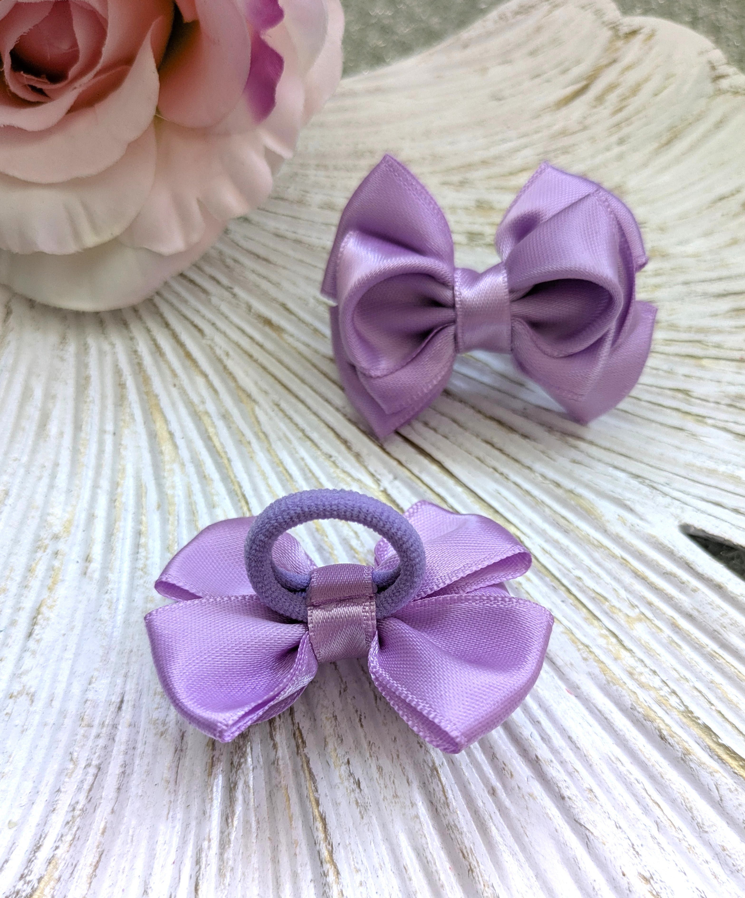 Lavender Charm Haarschleife 2 St.