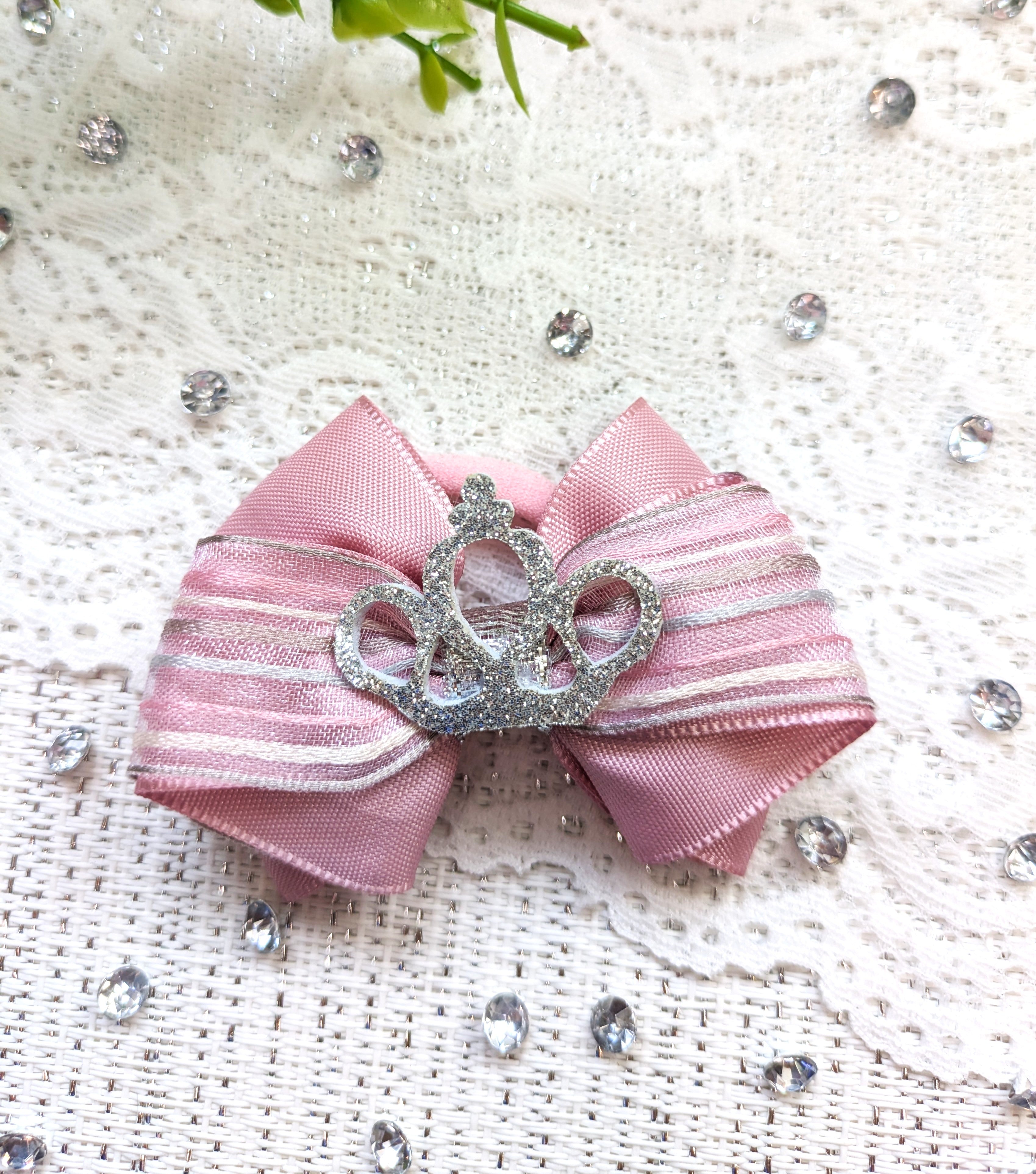 Prinzessinnenkrone Handmade – Glamouröse Haarschleife