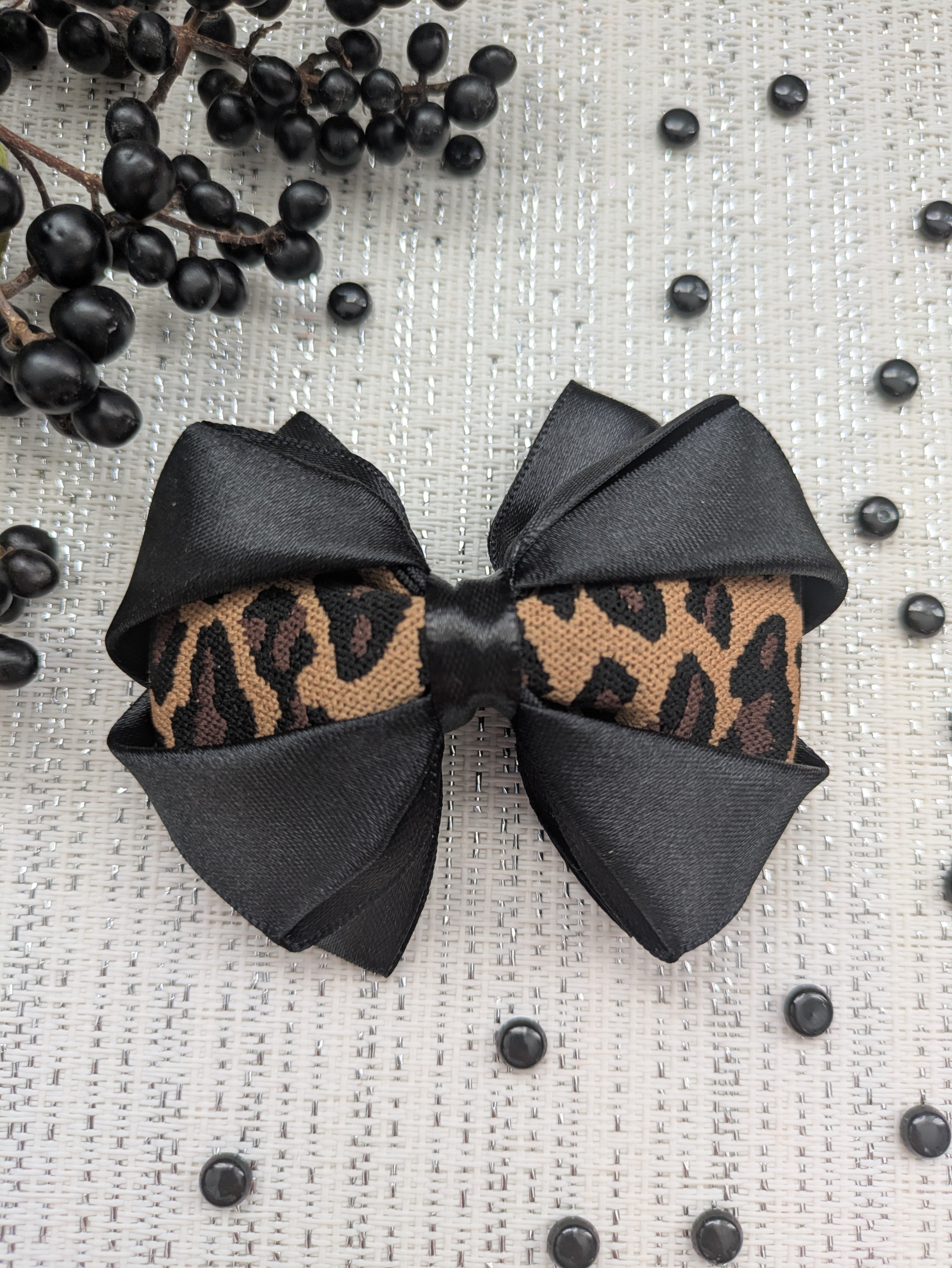 Black Beauty Haarschleife