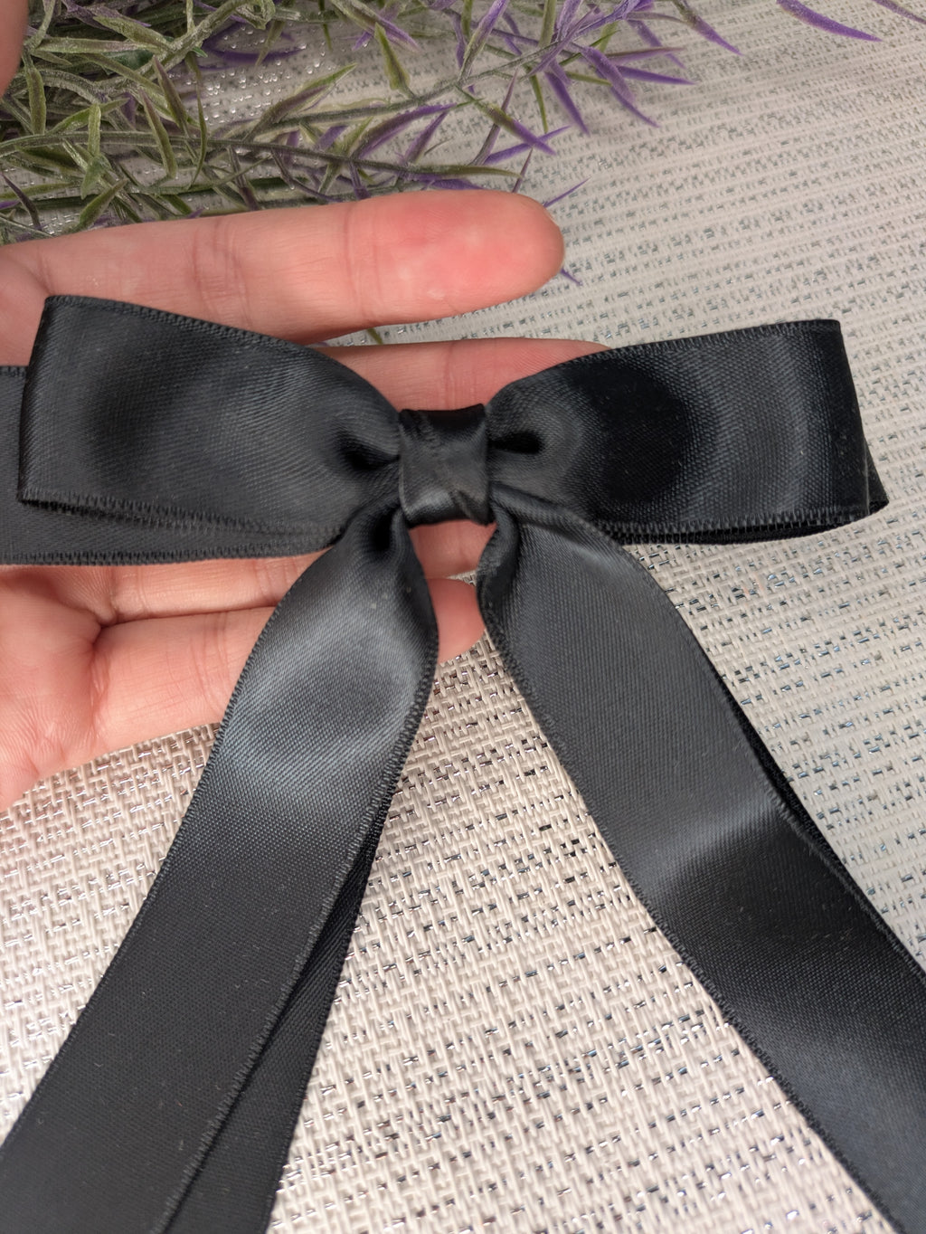 Midnight Elegance Haarschleife