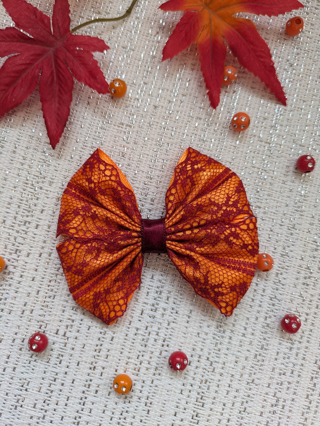 Herbstlicht Haarschleife