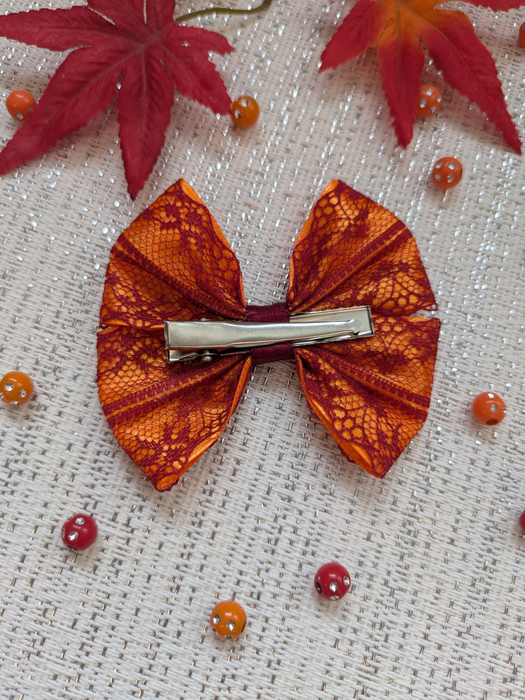 Herbstlicht Haarschleife