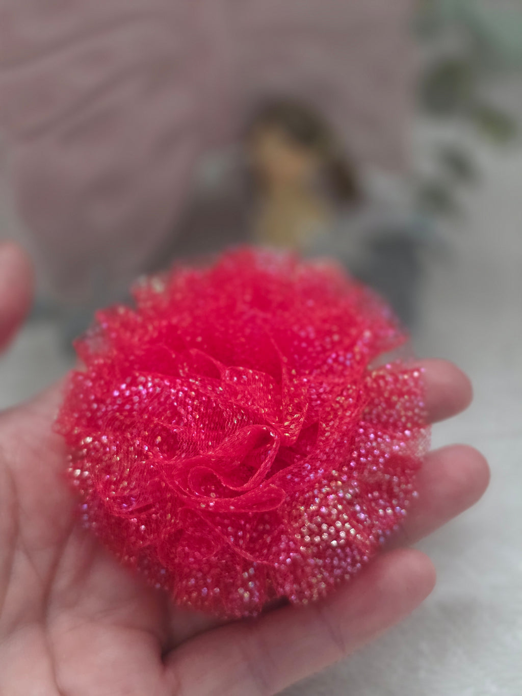 Granatzauber Haarschleife