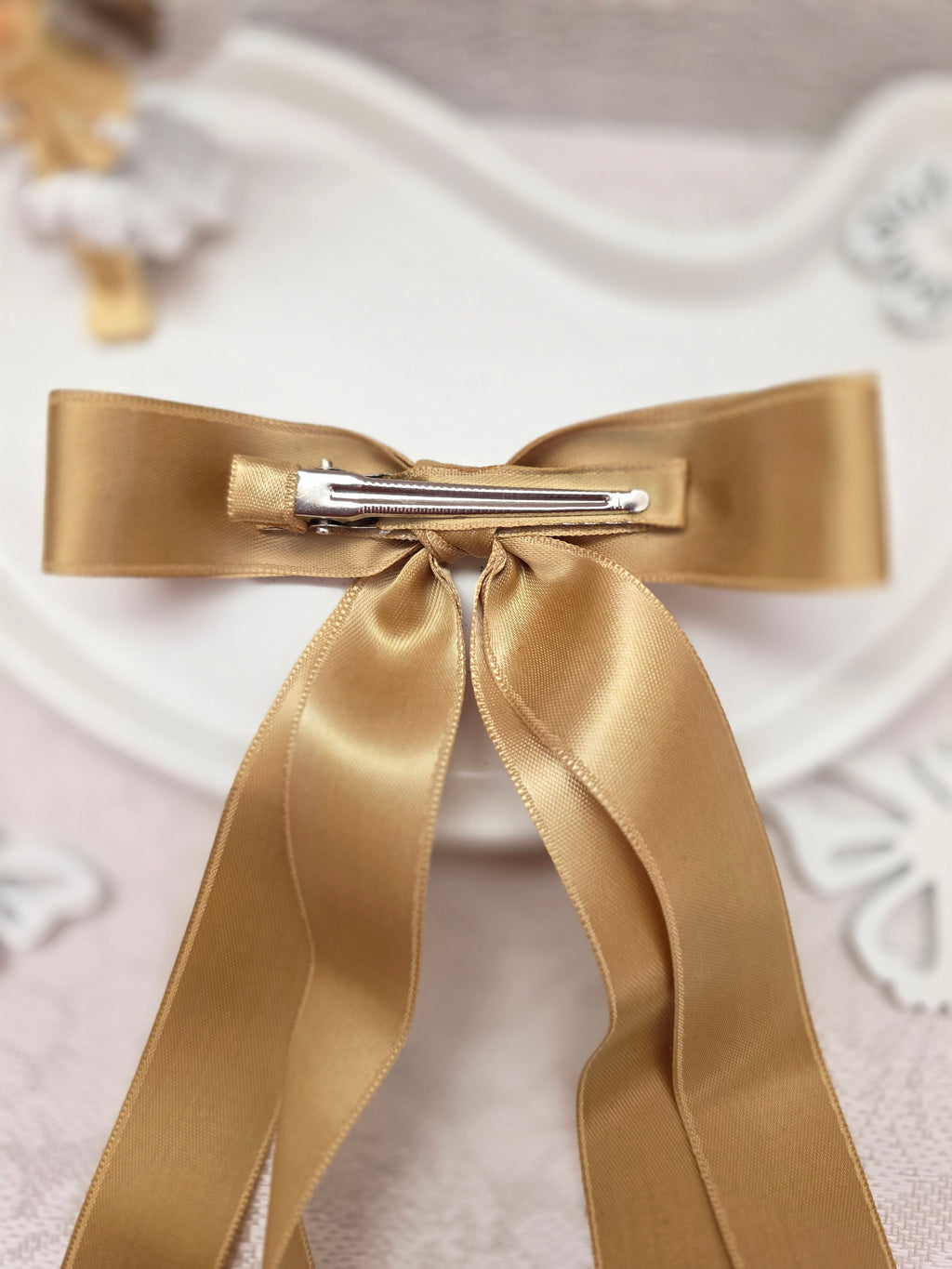 „Golden Charm“ Haarschleife