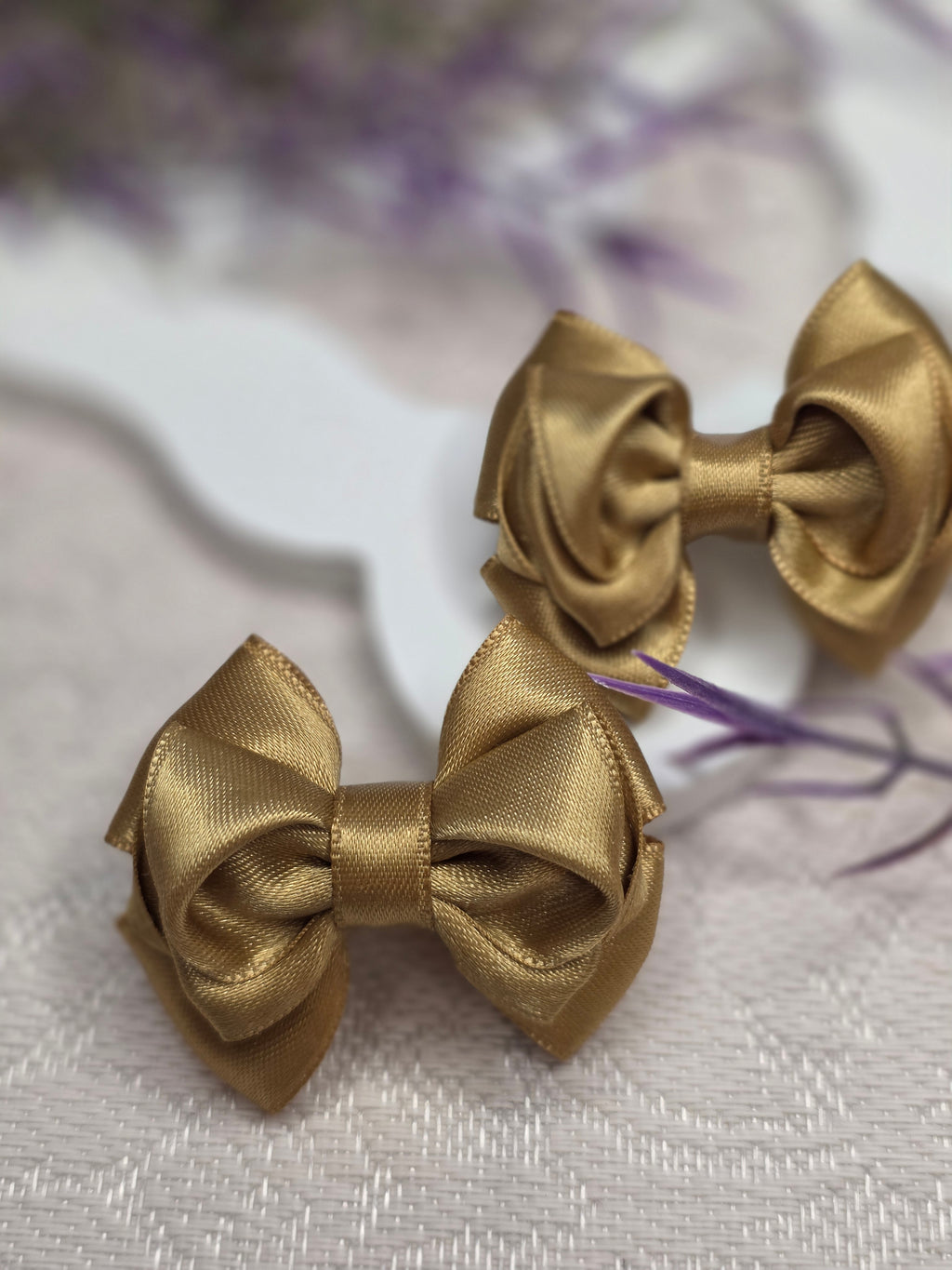 „Golden Grace“ 2 Schleifen-Set