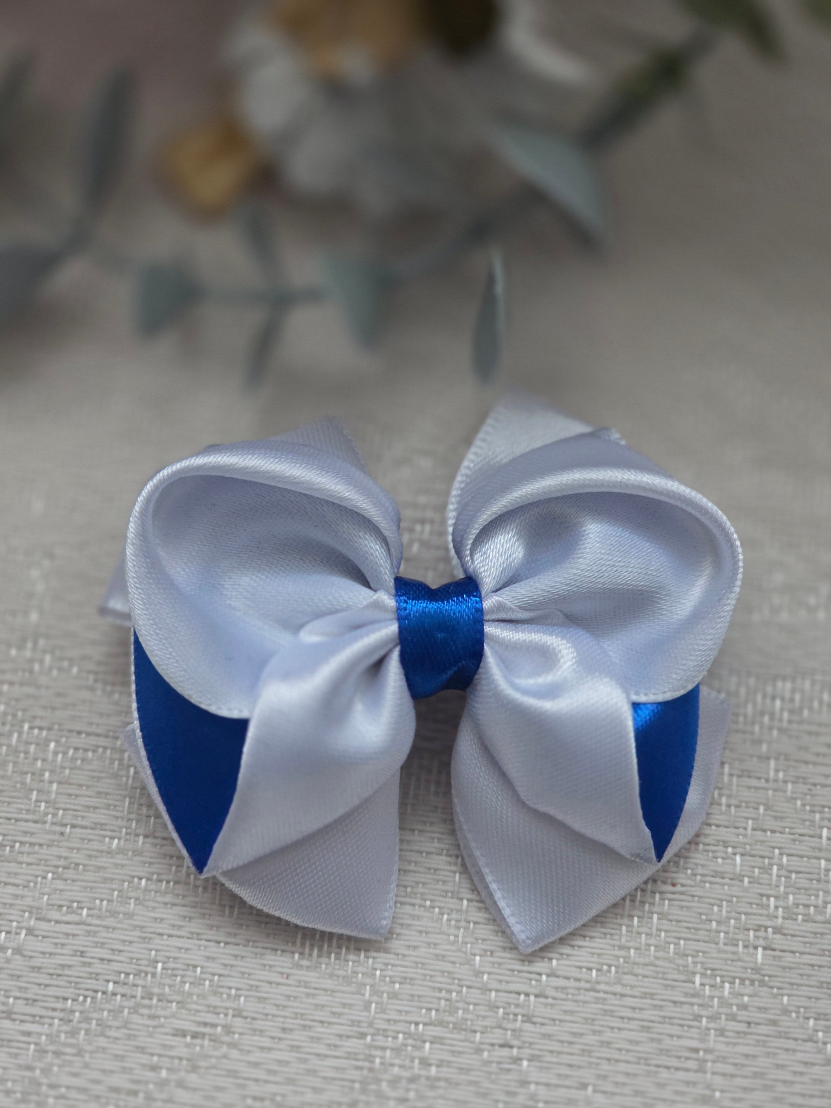 Duo Bleu Haarschleife