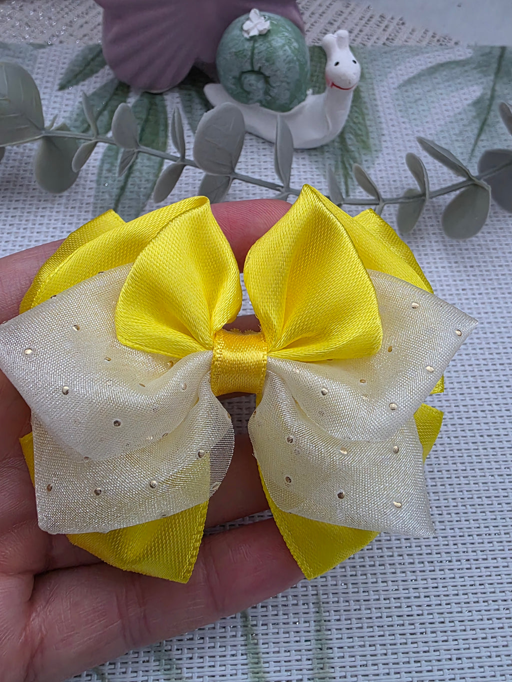 Honigblume Haarschleife