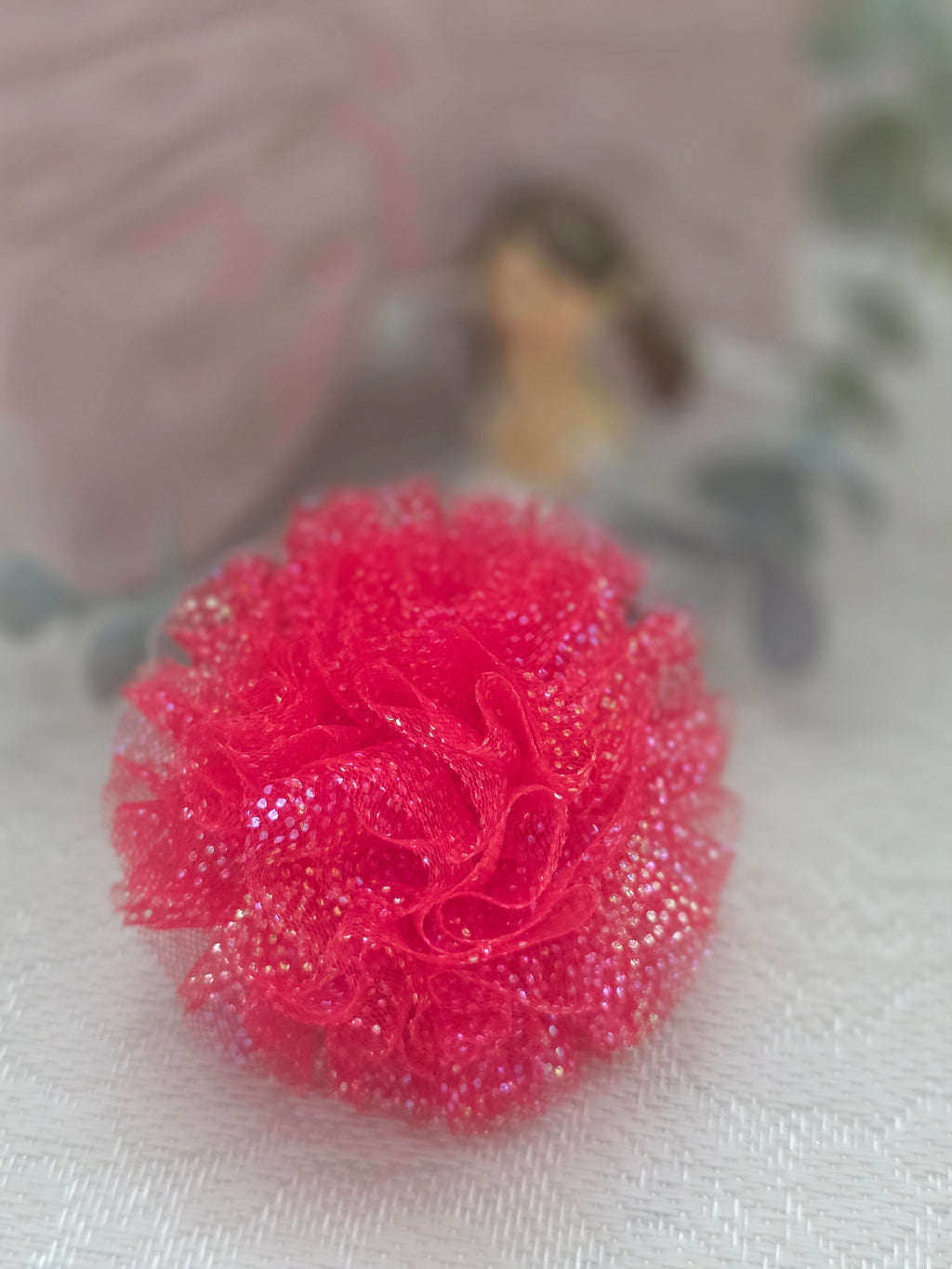 Granatzauber Haarschleife