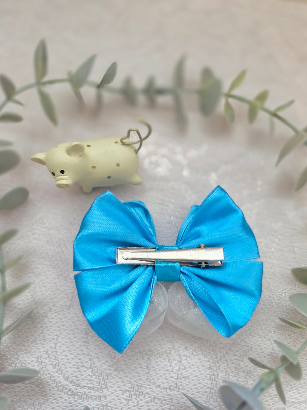 „Azur-Eleganz“ Haarschleife